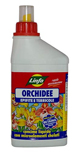 FERTILIZZANTE LIQUIDO PER ORCHIDEE EPIFITE E TERRICOLE CONFEZIONE DA 500 ML