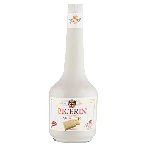 Bicerin Original White Bianco liquore al Cioccolato Bianco Vincenzi 0,70 lt.