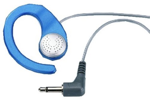 MONACOR ES-10 - Auricolari mono per orecchio sinistro, colore: Blu