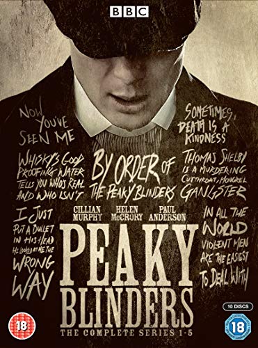 Peaky Blinders: The Complete Series 1-5 Box Set (10 Dvd) [Edizione: Regno Unito]