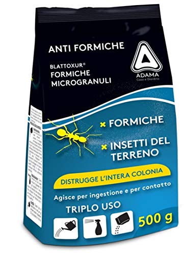 adama Blattoxur® Formiche Microgranuli 500 g insetticida elimina l'intera Colonia