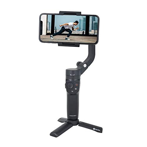 FeiyuTech VlogPocket 2 Gimbal stabilizzatore for Smartphone iPhone 12 pro max mini/X/XR/XS/8/7plus,Samsung,Huawei,MI, with Tripod