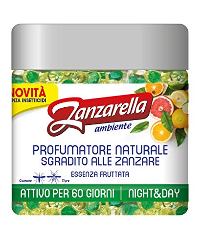 Zanzarella Antizanzare Essenza Fruttata con Speciali Perle - Pacco da 6 x 170 gr