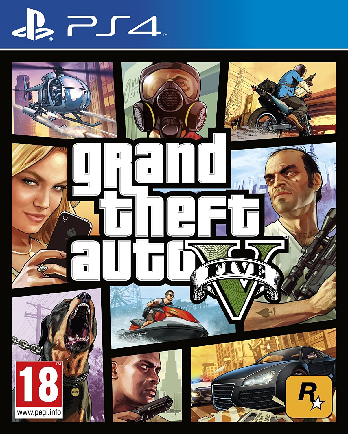Grand Theft Auto V (GTA V) - PlayStation 4