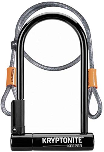 Kryptonite Keeper 12 Std W/4' Flex, Locks Unisex