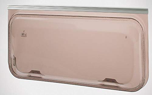 NRF srl Finestra Universale Europa Colore: Bronzo - Dimensione Foro scocca WxH = 1600x300 : ricambi Accessori Camper Caravan