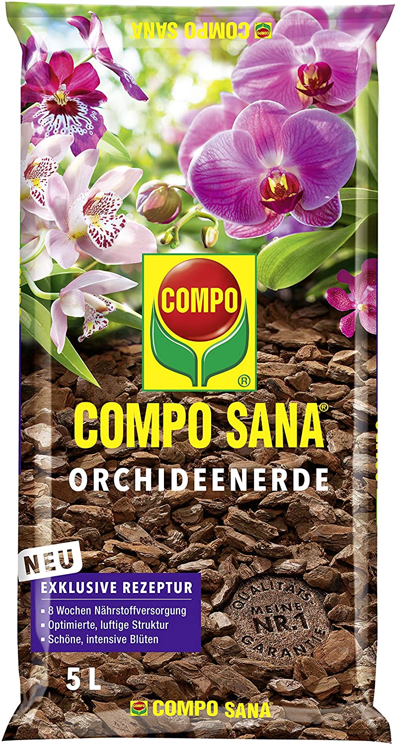 COMPO SANA - Terriccio specifico per le orchidee, Confezione da 5 litri
