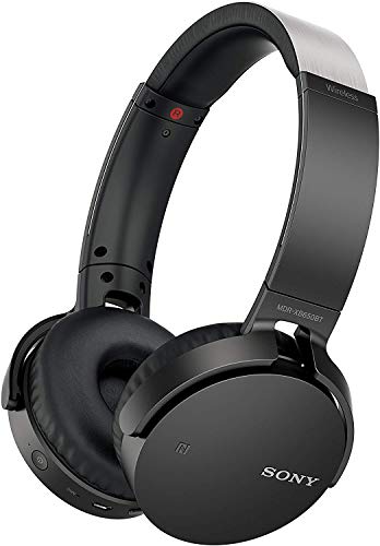 Sony MDR-XB650BT Cuffie Wireless On-Ear con Extra Bass, Batteria fino a 30 Ore, Bluetooth, NFC, Nero