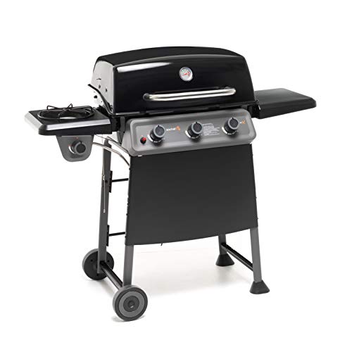 Sochef G32013 DiabloX Barbecue, Metodo di Cottura a Diffusione, Acciaio Verniciato, Nero/Grigio