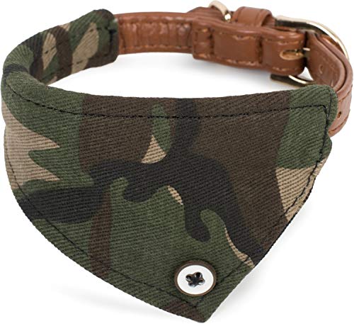 Puccybell HB007 - Collare per cani con bandana