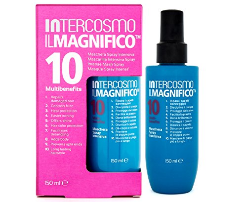 INTERCOSMO - Il Magnifico - Maschera Spray Intensiva capelli per capelli, 10 benefici, 150 ml