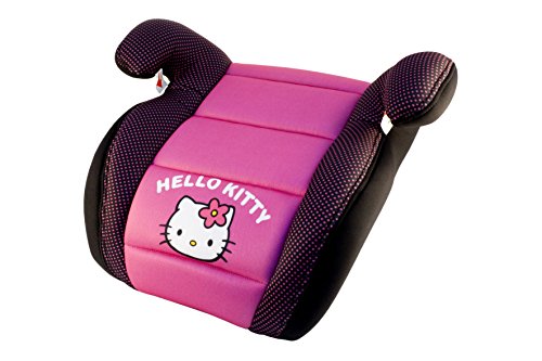 Seggiolino auto Hello Kitty per bambini - rosa e nero - età 6+