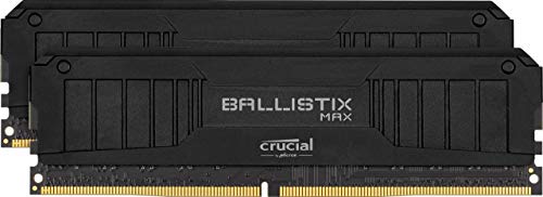 Crucial Ballistix MAX BLM2K16G40C18U4B 4000 MHz, DDR4, DRAM, Memoria Gaming Kit per Computer Fissi, 32GB (16GB x2), CL18, Nero
