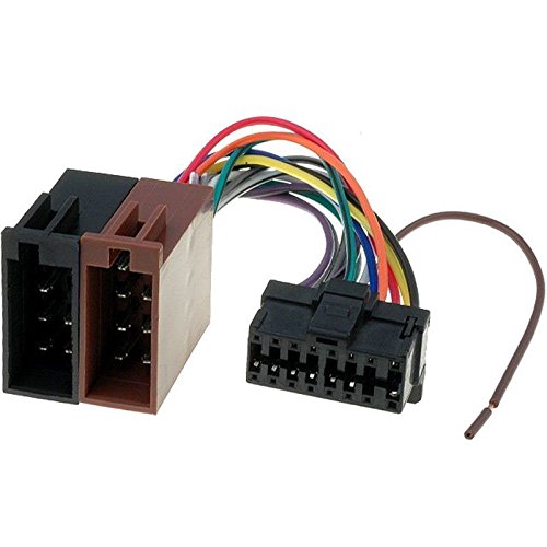 Sound-way Cavo Adattatore Connettore ISO compatibile con Autoradio PIONEER 16 pin