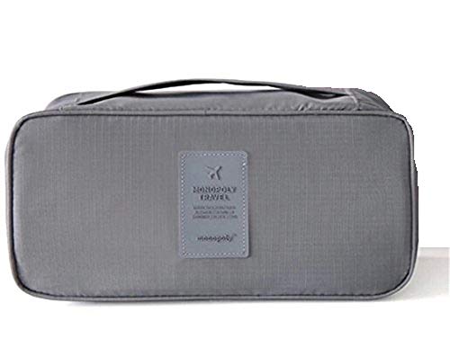 Ducomi® Travel Secret - Borsa da Viaggio - Organizzatore Viaggio Unisex - Misura: 26 x 13 x 12 cm (Grey)