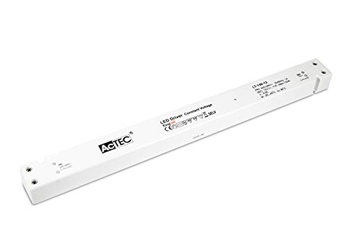 Kingled - Actec LT-150-12 Alimentatore 150W DC 12V Ultra Slim Lineare Idoneo Installazione su Legno e Cartongesso per Strisce Led