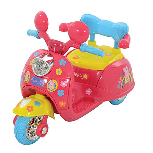 Peppa Pig M09370 - Batteria 6 V, per motocicletta, colore: Rosa