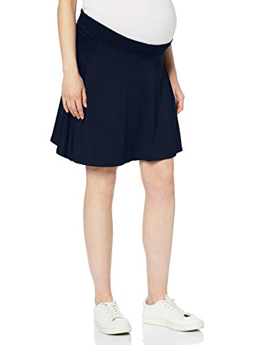 Esprit Maternity Skirt Jersey Utb Gonna, Blu (Night Blue 486), L Donna