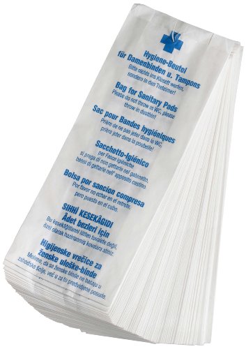 Funny AG-942 Sacchetti Igienici per Fasce Igieniche, Bianco, 1000 Pezzi (10 x 100 sacchetti)