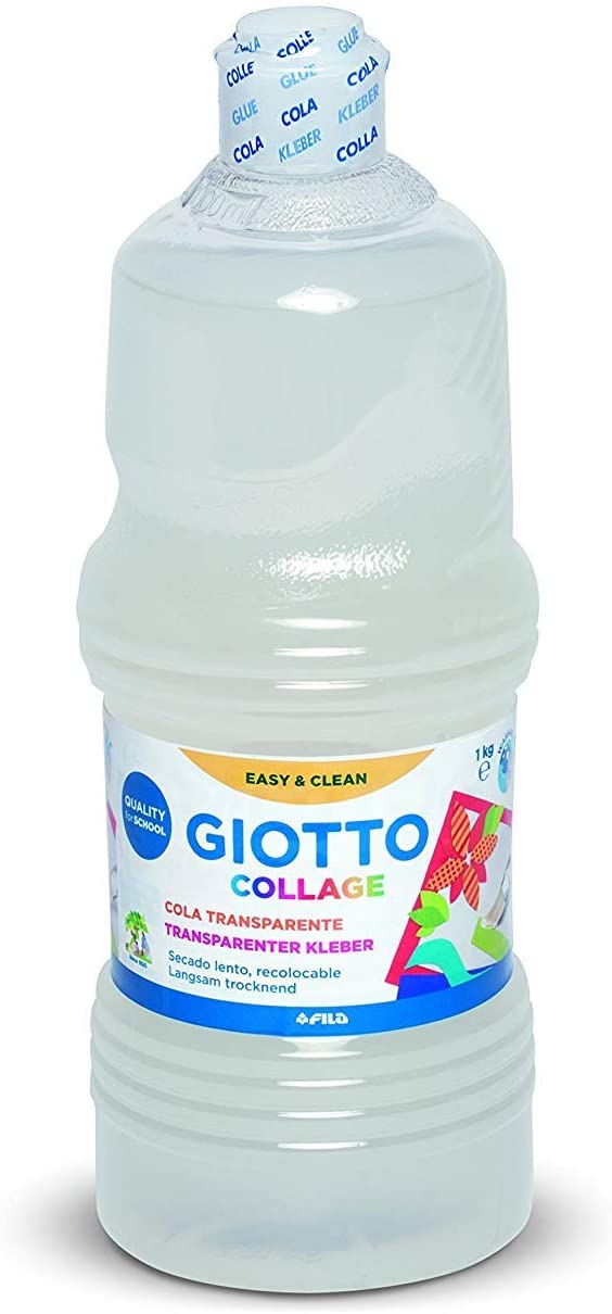 Giotto Collage - Colla Liquida Trasparente, 1 kg