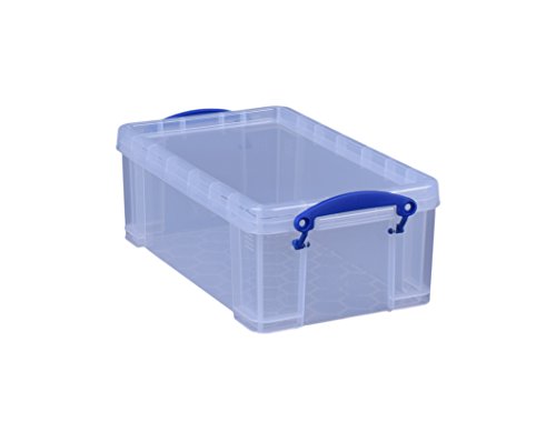 Really Useful Box 200x125x355 mm PP polipropilene, 5 litri, colore: Trasparente