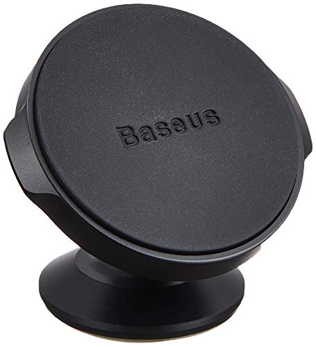 Baseus SUER-B01 - Supporto per telefono cellulare da auto, serie Small Ears, magnetico (tipo verticale), colore: Nero