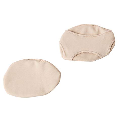 Gel avampiede cuscino, anti-pain piede solette, anti grinding maniche a tre fori in nylon, silicone per dita dei piedi separatore, tappetino per dolore al piede Fitness di danza classica, 2 PC