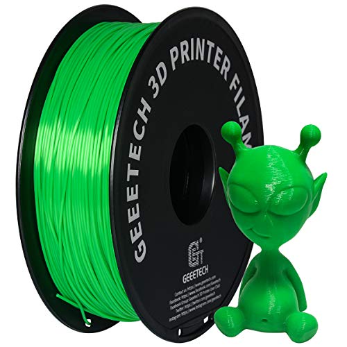 GEEETECH PLA Filamento 1.75mm 1kg Spool per Stampante 3D, Verde