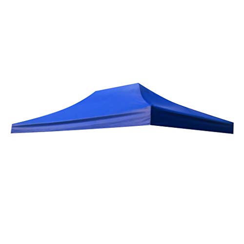 Injoyo Canopy Patio Sostituzione Top Gazebo Tenda Copertura Parasole Copertura da Campeggio Spiaggia - 2x3m Blu