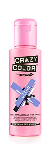 Renbow Crazy Color No.55 Lilac Semi-Permanent Cream 100ml