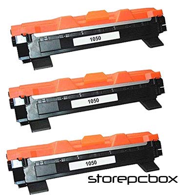 Storepcbox - KIT 3 Toner TN1050 Compatibile con Brother MFC-1910, DCP-1510, DCP-1512, MFC-1810, HL-1110, HL-1112, DCP-1610W, DCP-1612W, HL-1210W, HL-1212W, 1000 PAGINE Colore Nero TN 1050 3 PEZZI