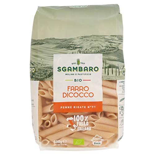 Pasta Sgambaro - Penne Rigate - Farro Dicocco Bio - 500 gr