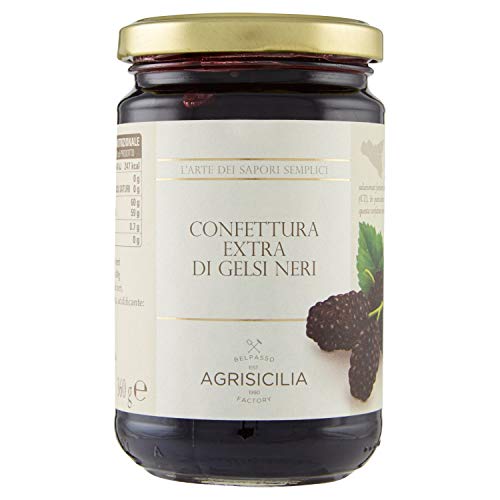 Agrisicilia Confettura Extra di Gelsi Neri - 360 g