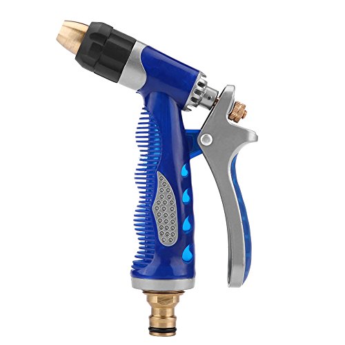 Qiilu QL05523 Pistola a spruzzo ad alta pressione per acqua per lavaggio auto giardino attrezzo per irrigazione(Blue)