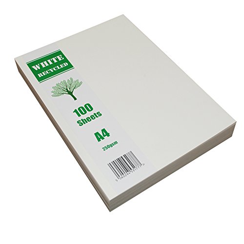 Craft UK carta riciclata A4 2255 – bianco (confezione da 100 fogli)
