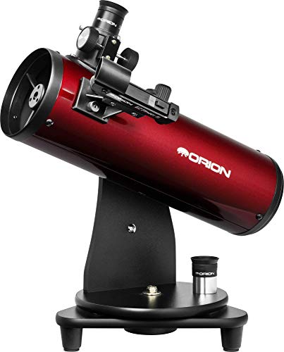 Orion 10012 Skyscanner telescopio riflettore da tavolo, 100 mm (bordeaux)