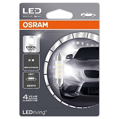 Osram 6436CW-01B LED per Illuminazione Interna, 36 mm