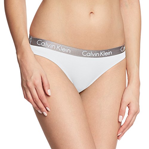 Calvin Klein underwear - RADIANT COTTON - BIKINI, Intimo da donna, bianco (white 100), M