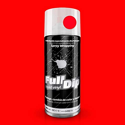 Vernice removibile Full Dip spray 400ml rosso opaco