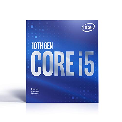 Intel Core i5-10400F (fase base: 2,90 GHz; attacco: LGA1200; 65 Watt)