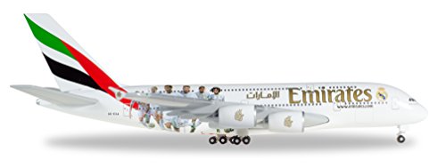 Herpa 529242 - Modellino Emirates Airbus A380 Real Madrid