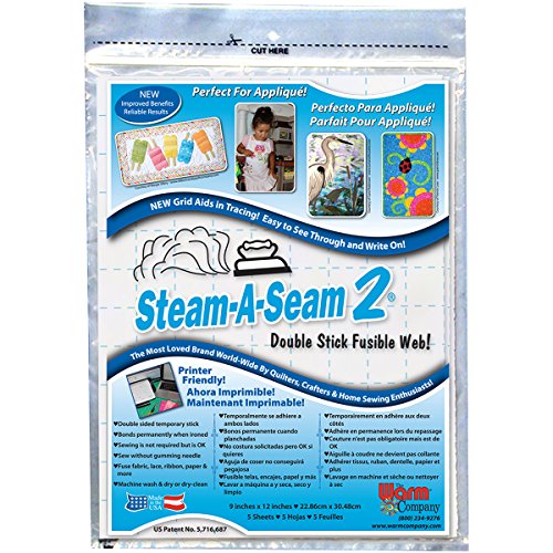 Steam-A-Seam 2 Double Stick Fusible Web-9