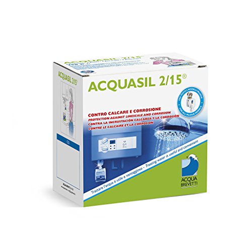 Acquasil 2/15 ricarica 1 kg anticorrosivo ed antincrostante pompe minidue PC104 acquabrevetti