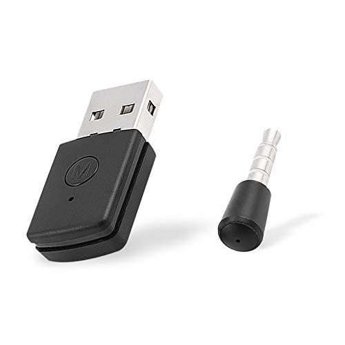 Zerone Adattatore Bluetooth USB, Adattatore Wireless Dongle per Ricevitore e Trasmettitore Bluetooth 4.0 per Playstation PS4
