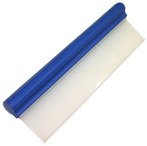 Aerzetix - Paletta per asciugare e Pulire l'auto, in Silicone, Blu - C1567