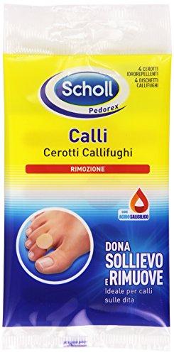 Scholl - Calli, Cerotti Callifughi, Rimozione -   4 Cerotti