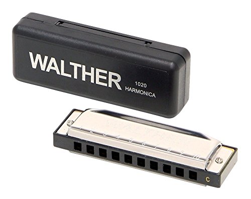 Walther 798505 Armonica Walther, Do Maggiore, Modello Richter, 20 Voci