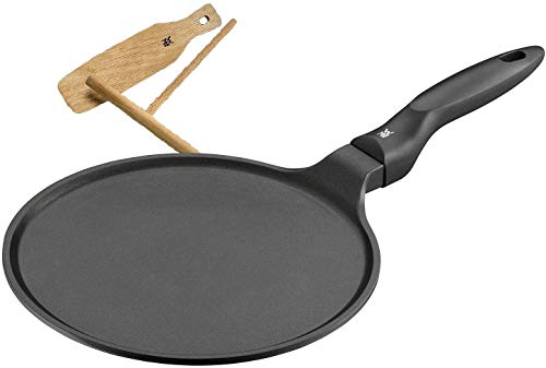 WMF Padella per crêpes Devil Ø 27 cm Rivestita in Acciaio Inox Impugnatura in Alluminio Pressofuso PermaDur Adatta all'utilizzo su Piastre a induzione Lavaggio a Mano