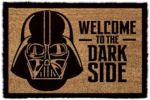 1art1 Star Wars - Dart Fener, Benvenuti nel Lato Oscuro Zerbino (60 x 40cm)