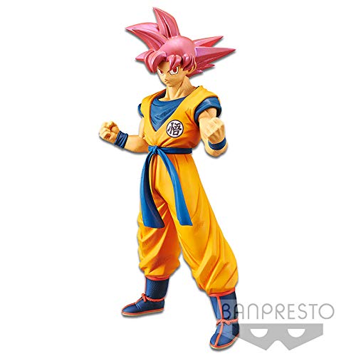 Banpresto- Super Saiyan God Son Gokou Statuette, Personaggio, Multicolore, 82629